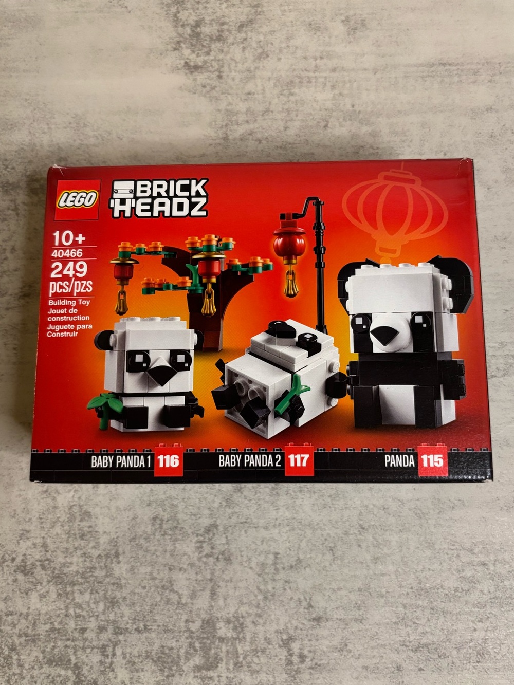 Lego Brickheadz Chinese New Year Pandas Set (#40466)